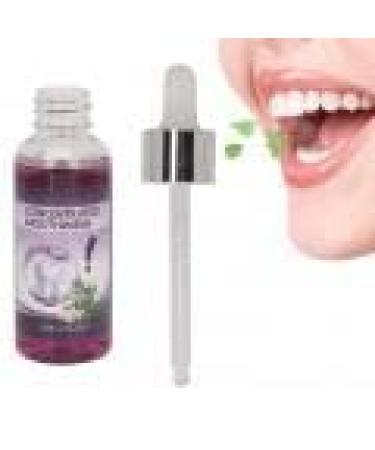 Concentrated Mint Mouthwash for Fresh Breath Plaque Removal & Teeth Whitening - 59ml | International Shipping - Buy Online on GoSupps.com