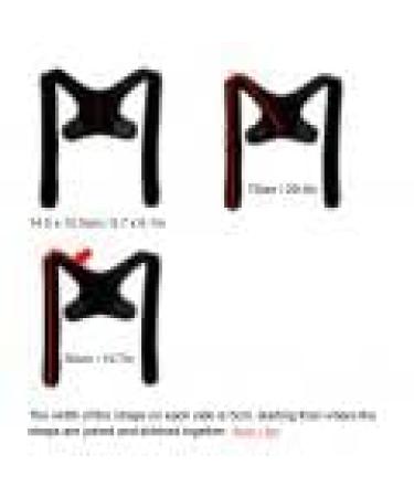 Shoulder Belt Men Women Hunchback Corrector Adjustable Shoulder Back Support Brace Belt(Size-Black) Free Size Black - Buy Online on GoSupps.com