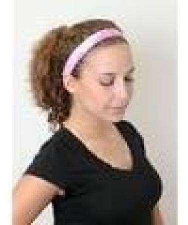 Sweaty Bands Crown Me Pink Headband - Non-Slip Velvet-Lined Princess Hairband - Buy Online on GoSupps.com