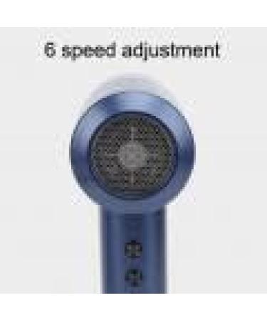 Compact Hair Dryer Travel Hair Dryer Portable Blow Dryer for Women Men Rechargeable Cordless Hairdryer 5000mAh 6 Speed Adjustment Fast Drying for Home Camping(Blue) - Buy Online on GoSupps.com