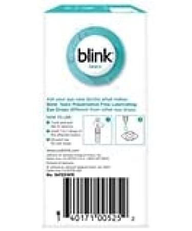 Blink Tears Lubricating Eye Drops - 25 Count for Mild to Moderate Dry Eye - Buy Online on GoSupps.com