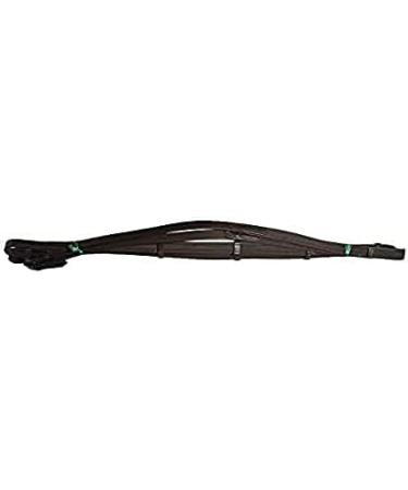 Countrypride ANATOMICAL BRIDLE ABRAM DIAMANTE BROWBAND WITH ANTI SLIP RUBBER REINS BLACK & BROWN Black Pony - Buy Online on GoSupps.com