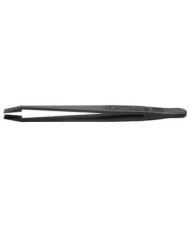 High-Quality 115mm Curved/Flat Tweezers with Replacement Tips - 1 Piece | International Shipping Available - Buy Online on GoSupps.com