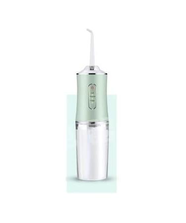 Water Pulse Cordless High Water Pressure 3 Modes 300ml Capacity Portable Dental Irrigator Oral Cleaner Water Flosser(Mint Green) Pink green blue