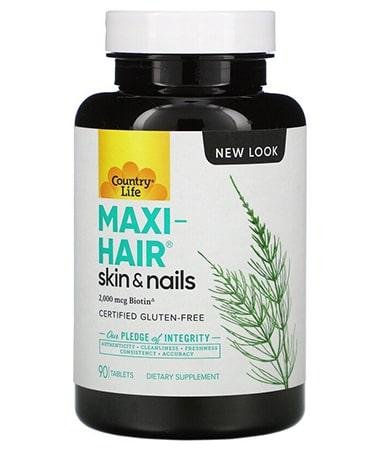 Country Life Maxi-Hair Skin & Nails - 90 Tablets