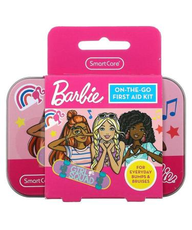 Smart Care On-The-Go First Aid Kit Barbie 13 Piece Kit