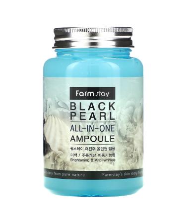 Farmstay Black Pearl All-In-One Ampoule 250ml - Hydrating and Anti-Aging Serum - Buy Online on GoSupps.com