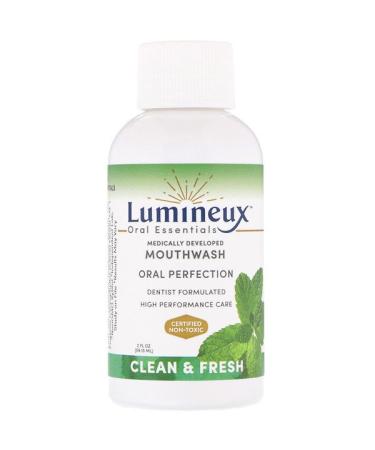 Lumineux Oral Essentials Medically Developed Mouthwash Oral Perfection Clean & Fresh 2 fl oz (59.15 ml)