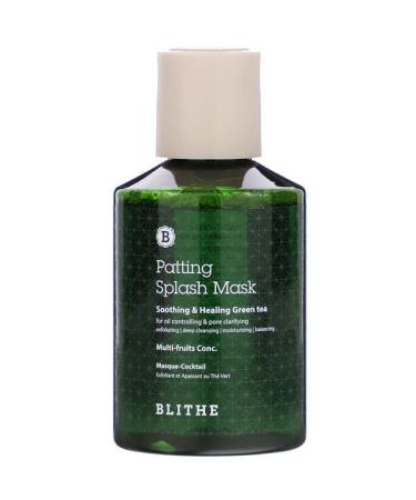 Blithe Patting Splash Beauty Mask Soothing & Healing Green Tea 5.07 fl oz (150 ml)