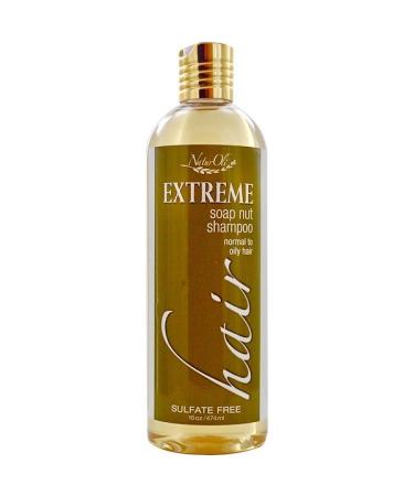 NaturOli Extreme Hair Soap Nut Shampoo Normal to Oily Hair 16 oz (474 ml)
