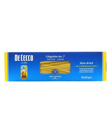 De Cecco Linguine. No 7 1 lb (453 g)