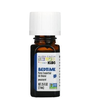 Aura Cacia Kids Bedtime Essential Oil Blend - 0.25 fl oz Relaxing Sleep Aid - Buy Online on GoSupps.com