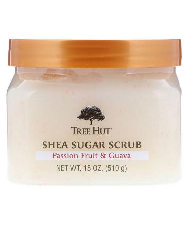 Tree Hut Shea Sugar Scrub Passion Fruit & Guava 18 oz (510 g)