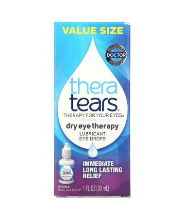 TheraTears Dry Eye Therapy Lubricant Eye Drops 1 fl oz (30 ml)