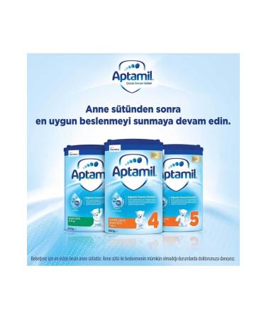 Aptamil Number 2 Child Follow-On Milk 2400 gr 1 Year+ (3 X 800 gr Smart Box) - Buy Online on GoSupps.com