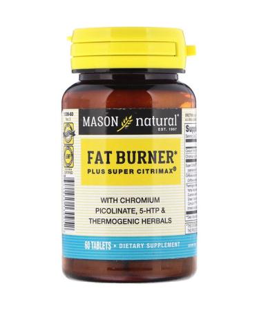Mason Natural Fat Burner Plus Super Citrimax 60 Tablets