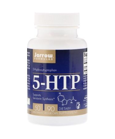 Jarrow Formulas 5-HTP 50 mg 90 Veggie Caps