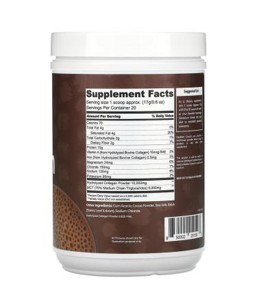 Kiss My Keto Collagen Chocolate 12 oz - High-Quality Keto Protein Supplement - Buy Online on GoSupps.com