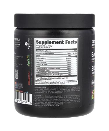 Bucked Up Pre-Workout - Sour Gummy Candy - 11.5 Oz. - Buy Online on GoSupps.com