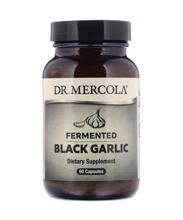 Dr. Mercola Fermented Black Garlic 60 Capsules