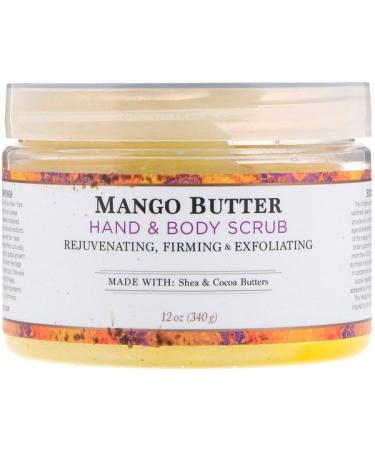 Nubian Heritage Hand & Body Scrub Mango Butter 12 oz (340 g)