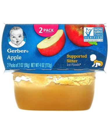 Gerber Apple 2 Pack 2 oz (56 g) Each