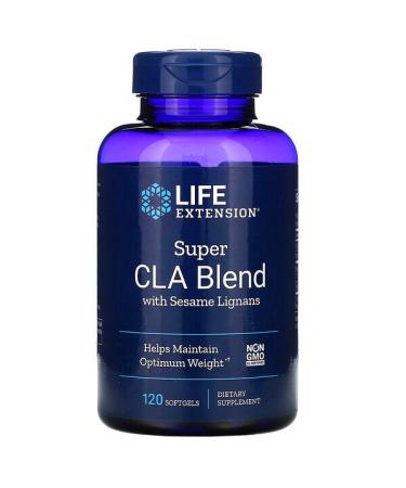 Life Extension Super CLA Blend with Sesame Lignans 120 Softgels