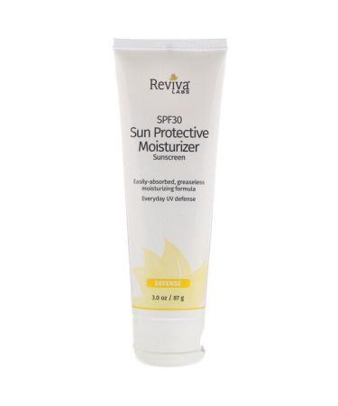 Reviva Labs Sun Protective Moisturizer Sunscreen SPF 30 3.0 oz (87 g)