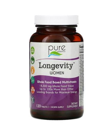 Pure Essence Longevity Women 120 Tablets