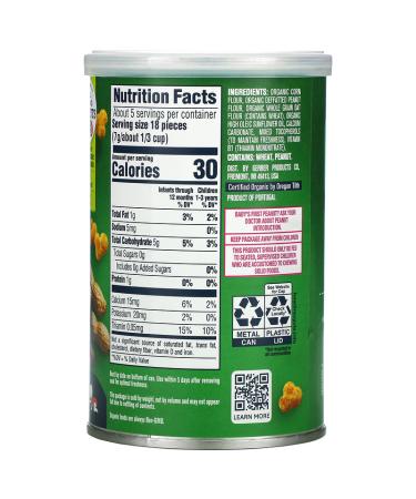 Gerber Organic Baby Pops - Peanut Flavor for Crawlers 8+ Months, 1.23 oz - Buy Online on GoSupps.com