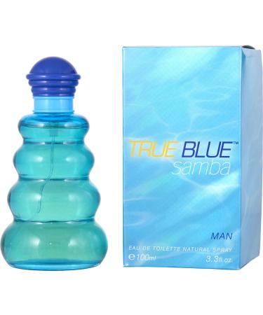 SAMBA TRUE BLUE by Perfumers Workshop - EDT SPRAY 3.3 OZ - MEN
