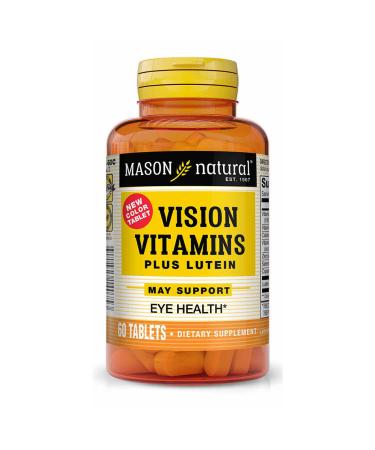 Mason Natural Vision Vitamins Plus Lutein 60 Tablets