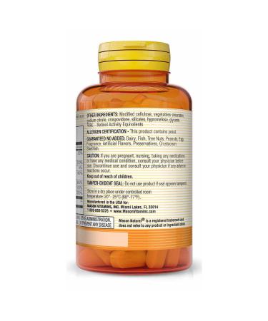 Mason Natural Vision Vitamins Plus Lutein - 60 Tablets for Eye Health & Vision Support - Buy Online on GoSupps.com