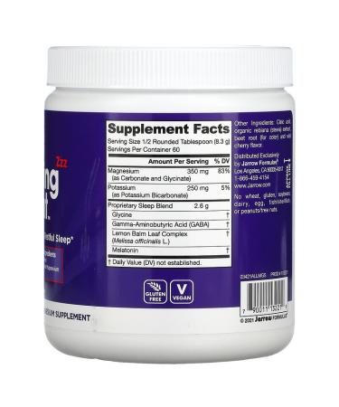 Jarrow Formulas Soothing Night Cherry 17.6 oz - Natural Sleep Aid & Relaxation - Buy Online on GoSupps.com