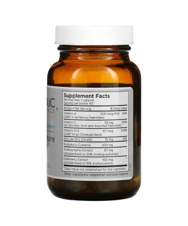 Metabolic Maintenance Acute Immune Boost - 60 Capsules for Enhanced Immunity - Buy Online on GoSupps.com
