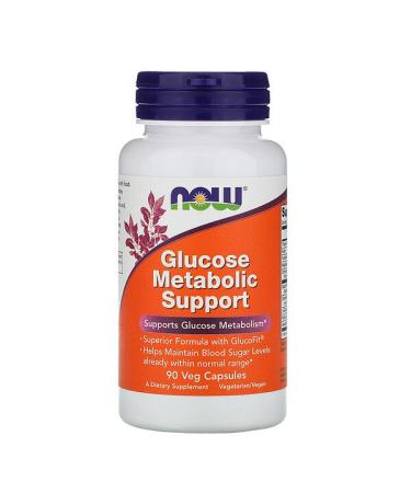 Now Foods Glucose Metabolic Support 90 Veg Capsules