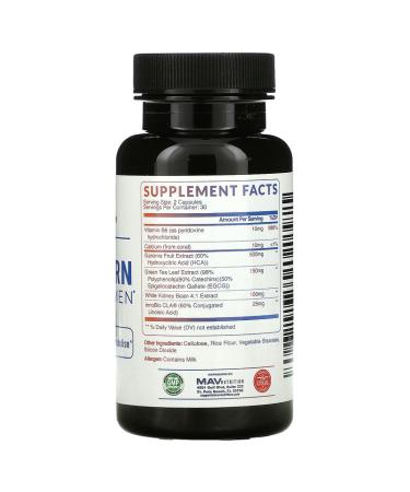 Buy MAV Nutrition Fat Burn for Women - 60 Capsules | Effective Weight Loss Supplement - Buy Online on GoSupps.com