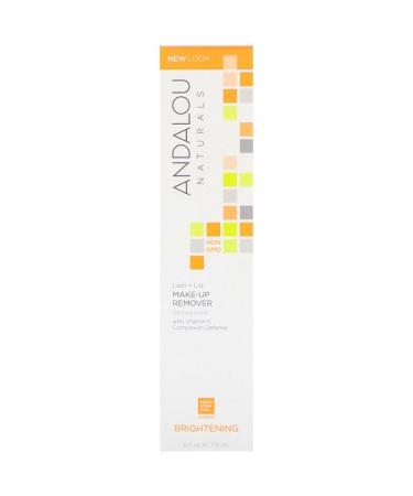 Andalou Naturals Lash Plus Lid Make-Up Remover Brightening 6 fl oz (178 ml)