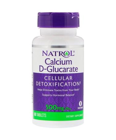Natrol Calcium D-Glucarate 500 mg 60 Tablets