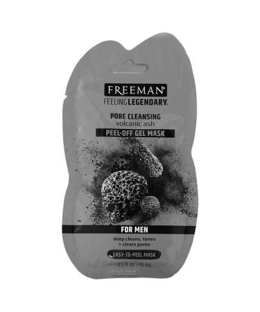 Freeman Beauty Feeling Legendary Pore Cleansing Peel-Off Gel Beauty Mask For Men 0.5 fl oz (15 ml)