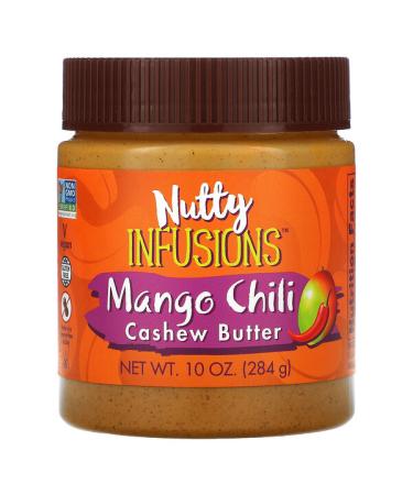 Now Foods Ellyndale Naturals Nutty Infusions Mango Chili Cashew Butter 10 oz (284 g)
