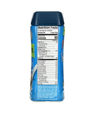 Gerber Powerblend Oatmeal Cereal for Babies - Probiotic Lentil, Carrots & Apples (8+ Months) - 8 oz - Buy Online on GoSupps.com
