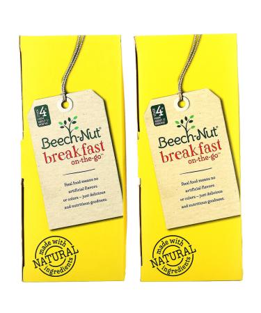 Buy Beech-Nut Stage 4 Breakfast Yogurt - Banana & Strawberry, 12 Pouches (3.5 oz Each) - Buy Online on GoSupps.com