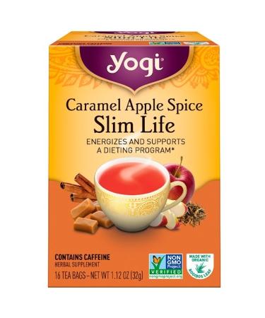 Yogi Tea Slim Life Caramel Apple Spice 16 Tea Bags 1.12 oz (32 g)