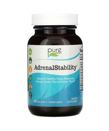 Pure Essence AdrenalStability  60 Vegi-Caps