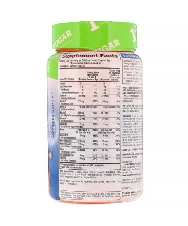 Sundown Naturals Kids Multivitamin Gummies - Marvel Avengers, Grape, Orange & Cherry - 60 Count - Buy Online on GoSupps.com