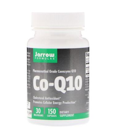 Jarrow Formulas Co-Q10 30 mg 150 Capsules
