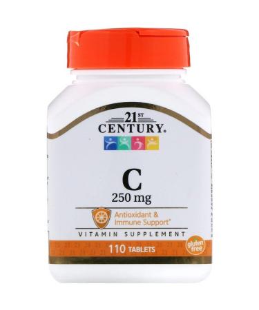 21st Century Vitamin C 250 mg 110 Tablets