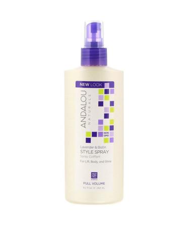 Andalou Naturals Style Spray Full Volume Lavender & Biotin 8.2 fl oz (242 ml)