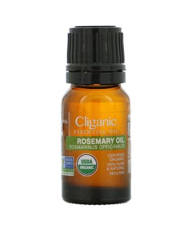 Cliganic 100% Pure Essential Oil Rosemary Oil  2/6 fl. oz. (10 ml)